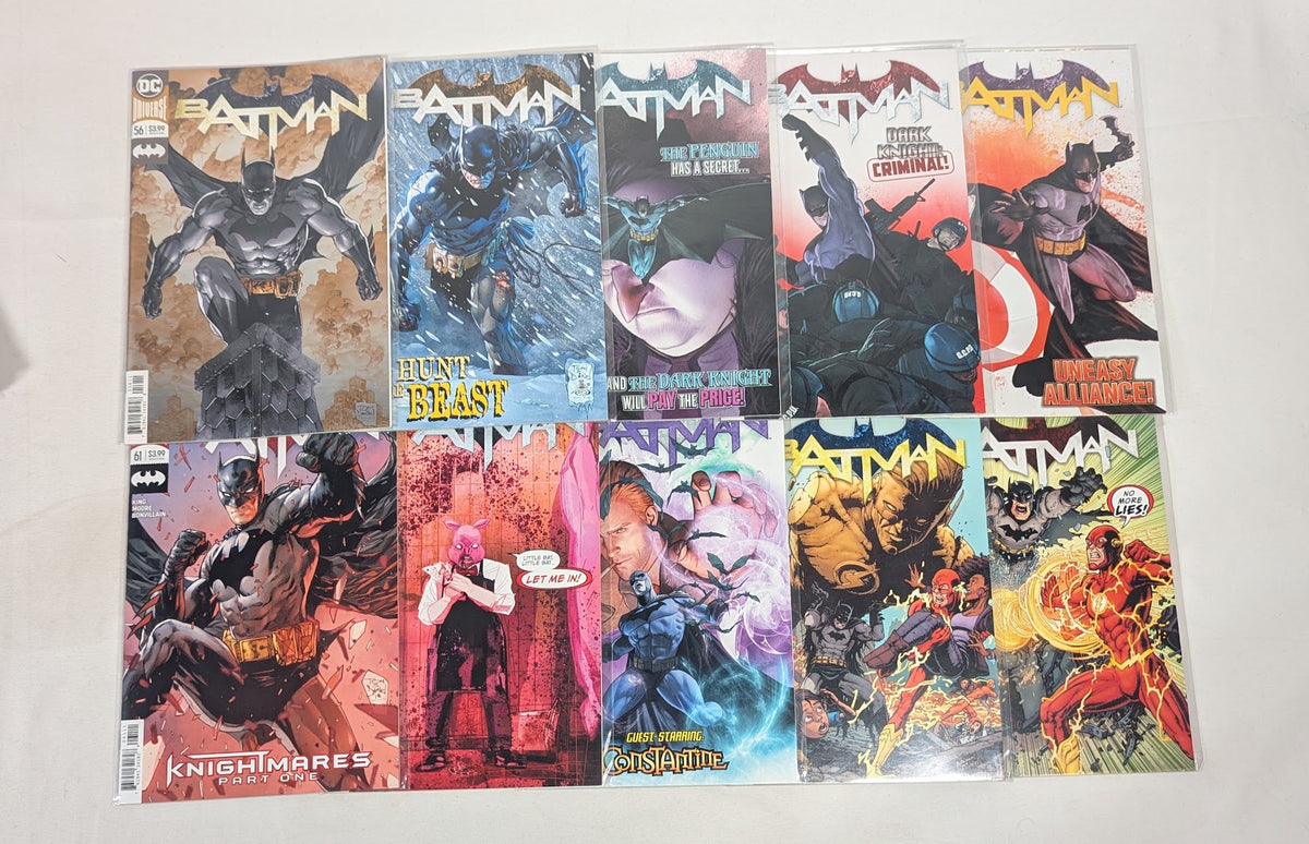 DC Comics Batman (2016) Issues 36 - 74 Comic Book Bundle