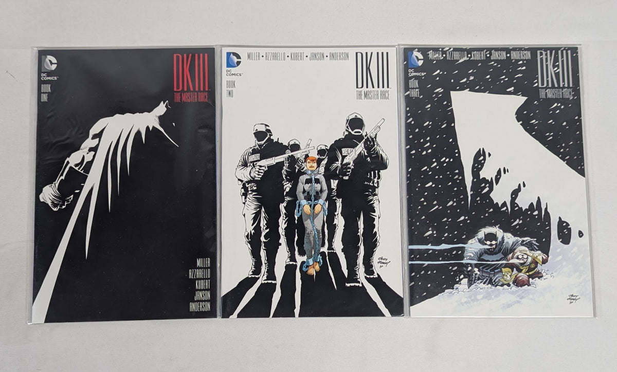 DC Comics DK III The Master Race (2015) Issues 1 - 3 Comic Book Bundle