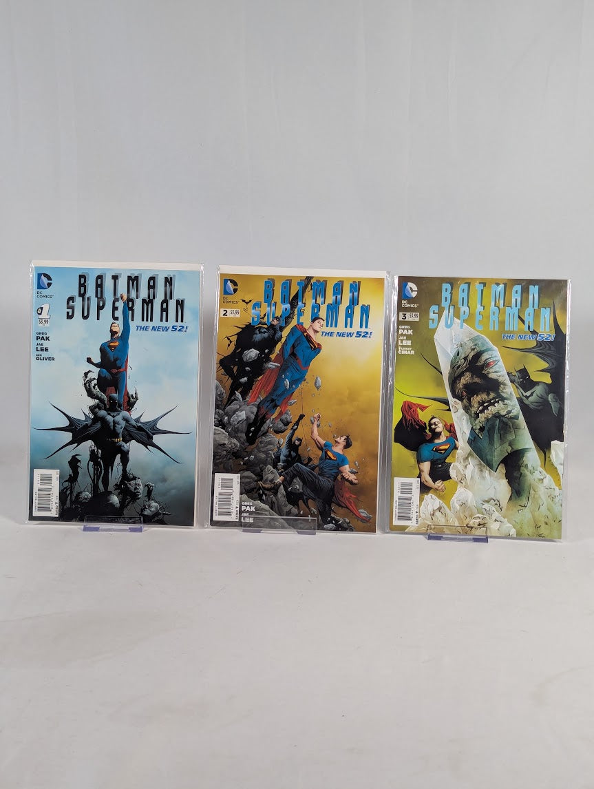DC Comics Batman / Superman (2013) Issues 1 - 3 Comic Book Bundle