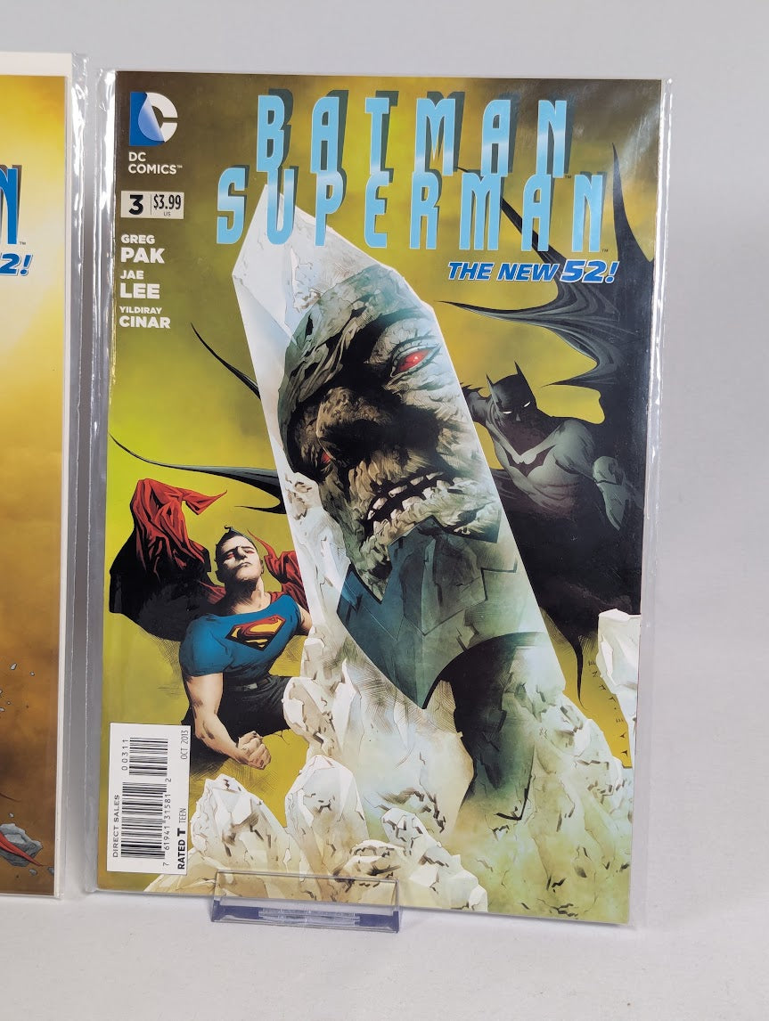DC Comics Batman / Superman (2013) Issues 1 - 3 Comic Book Bundle