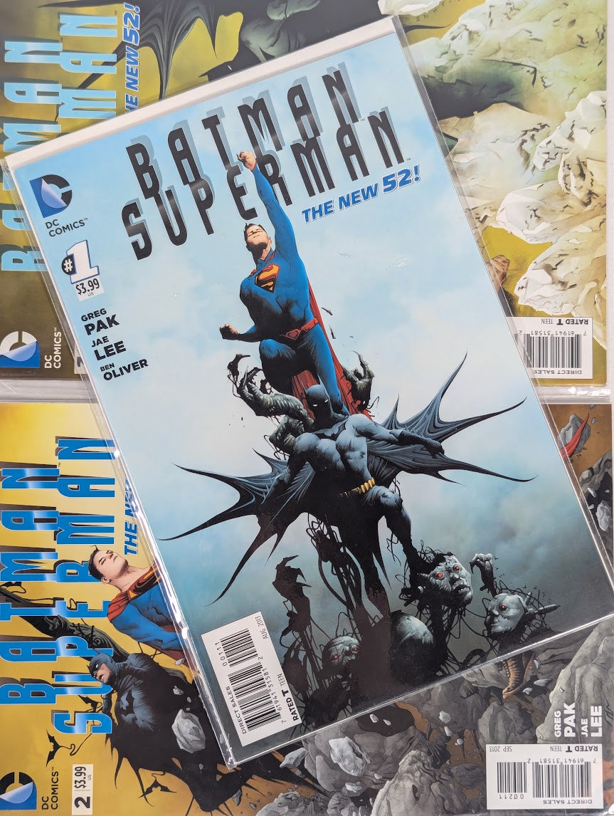 DC Comics Batman / Superman (2013) Issues 1 - 3 Comic Book Bundle