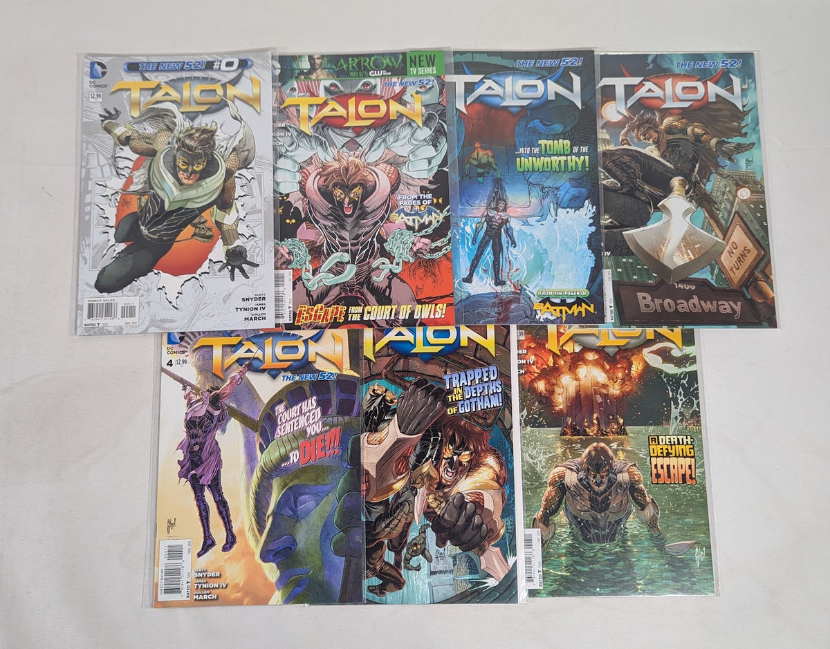 DC Comics Talon (2012) Issues 0 - 6 Comic Book Bundle