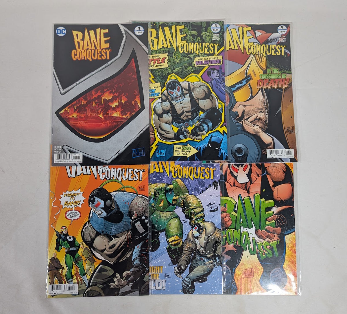 DC Comics Bane Conquest (2017) Issues 1 + 8 - 12 Comic Book Bundle