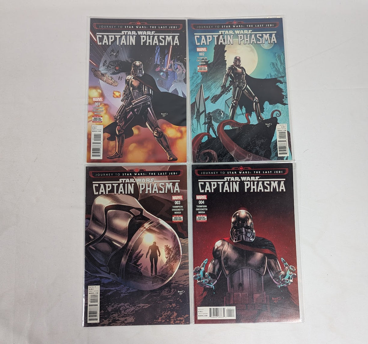 Star Wars Captain Phasma (2017) Issues 1 - 4 Comic Book Bundle