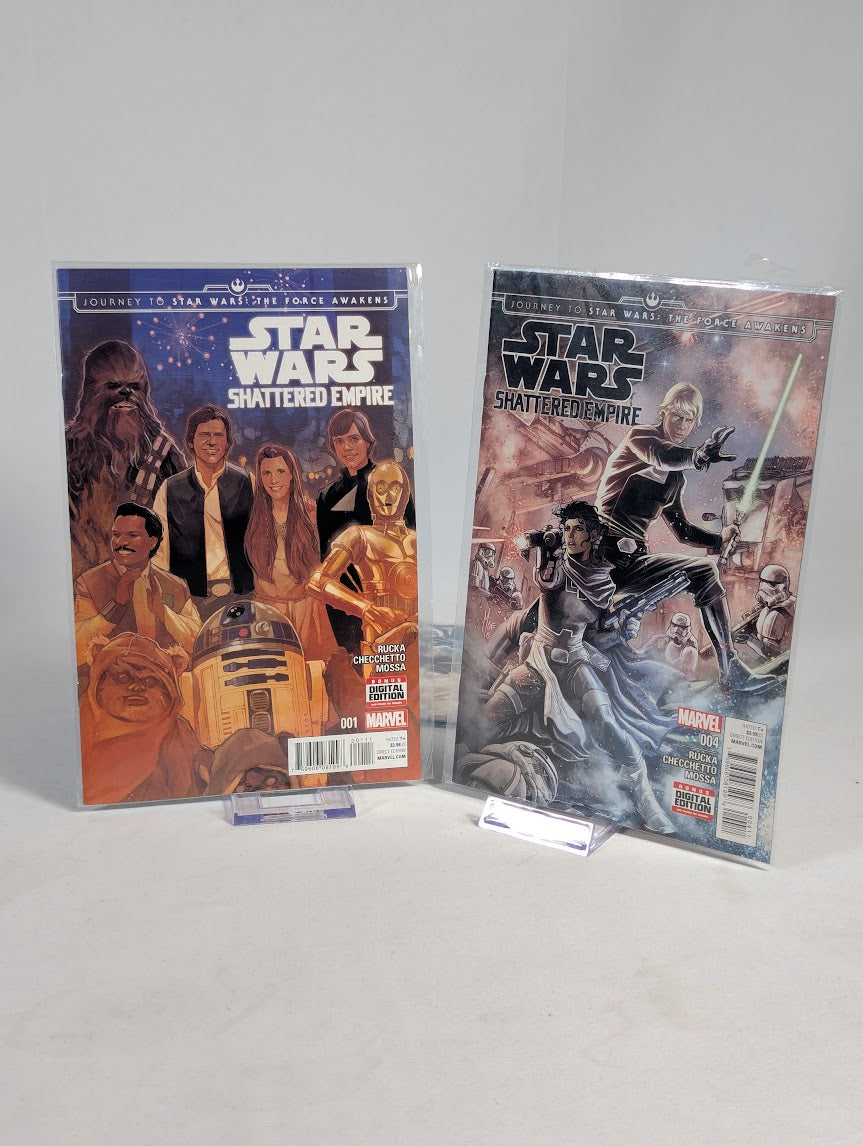 Star Wars Shattered Empire (2015) Issues 1 - 4 Comic Book Bundle