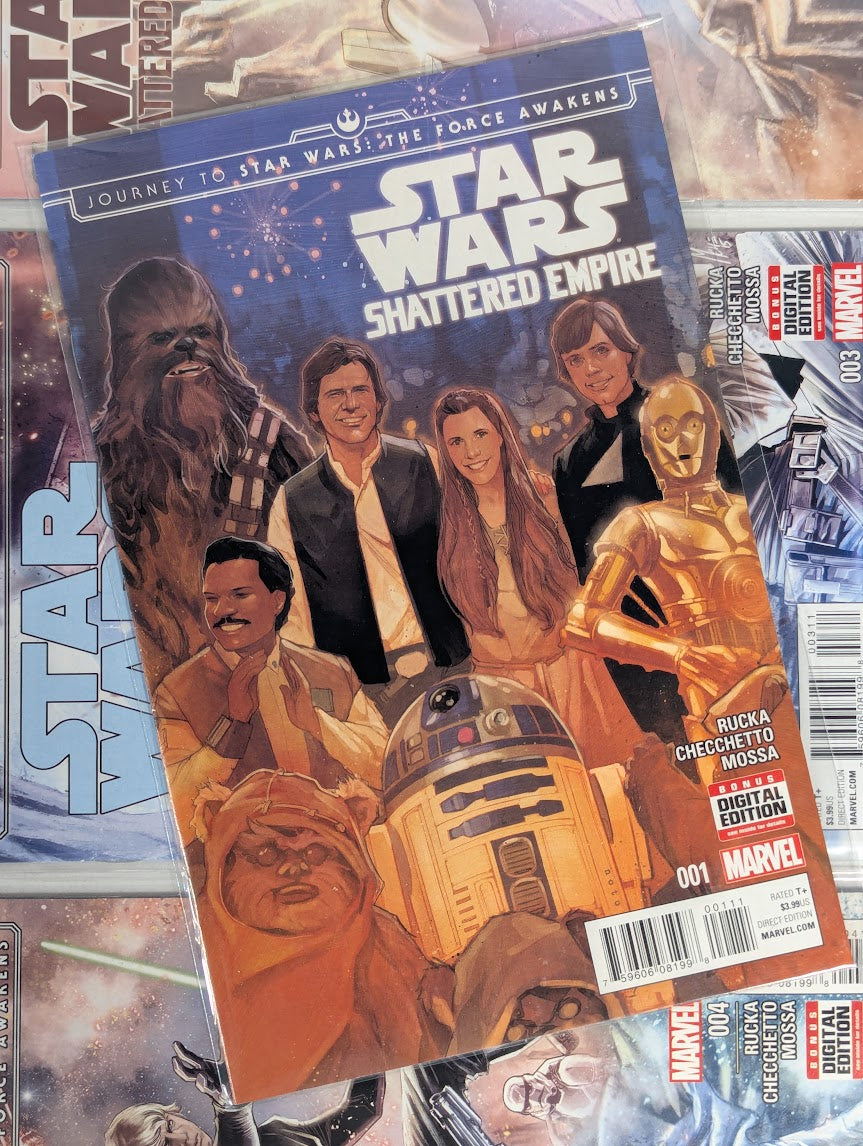 Star Wars Shattered Empire (2015) Issues 1 - 4 Comic Book Bundle