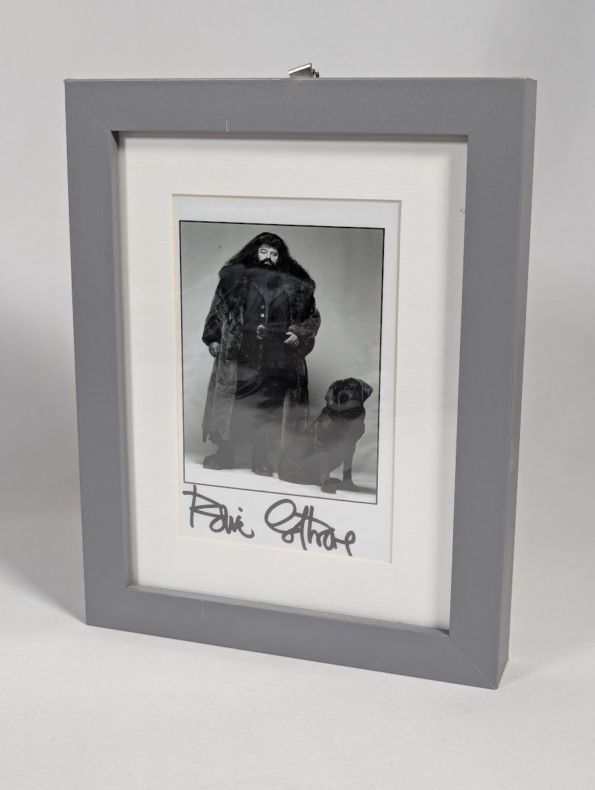 Harry Potter Hagrid 15 x 10 cm Print Signed by Robbie Coltrane (No COA)