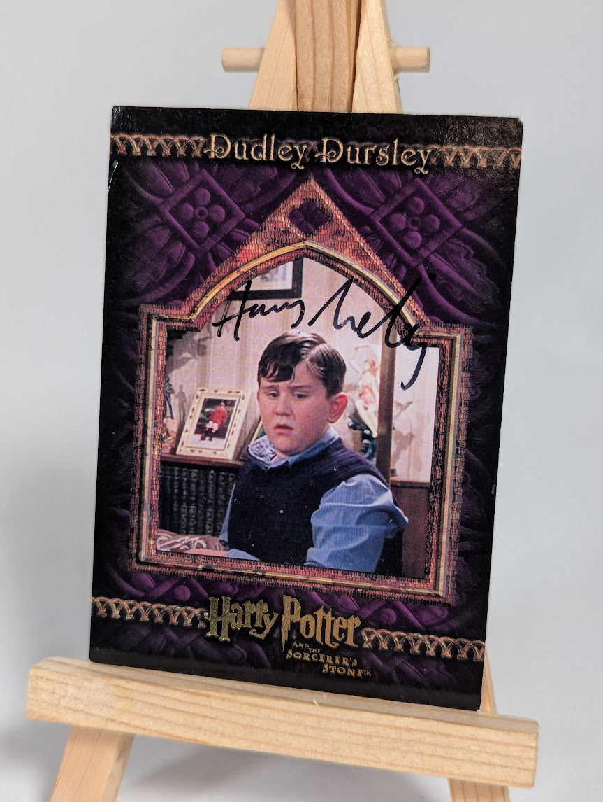 Harry Potter Dudley Dursley Artbox Trading Card Signed by Harry Melling (No COA)