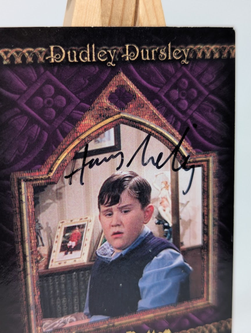 Harry Potter Dudley Dursley Artbox Trading Card Signed by Harry Melling (No COA)