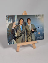 Harry Potter Fred & George Weasley 14 x 9cm Print Signed by James & Oliver Phelps (No COA)