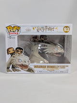Harry Potter Ukrainian Ironbelly With Harry, Ron & Hermione Funko Pop! Rides Vinyl Figure #93