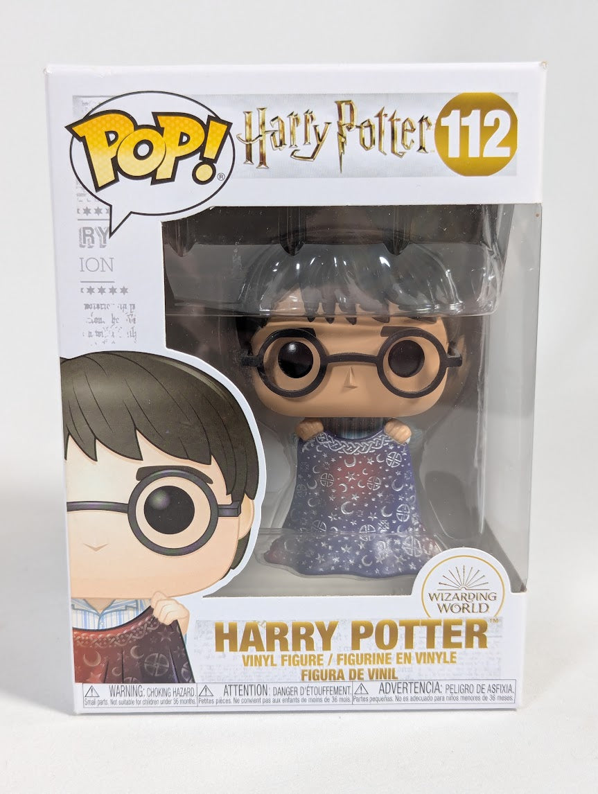 Harry Potter (Invisibility Cloak) Funko Pop! Vinyl Figure #112