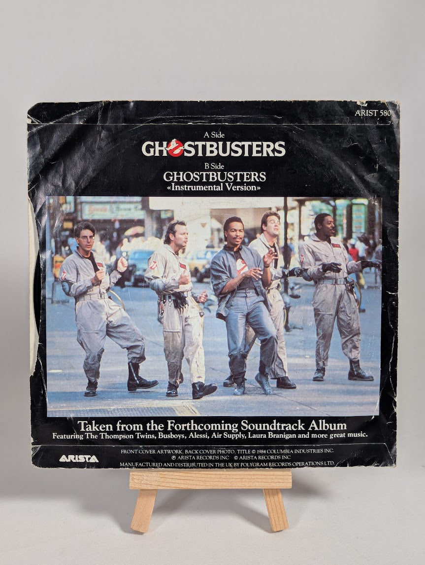 Ghostbusters Theme Song 7" 1984 Vinyl Record