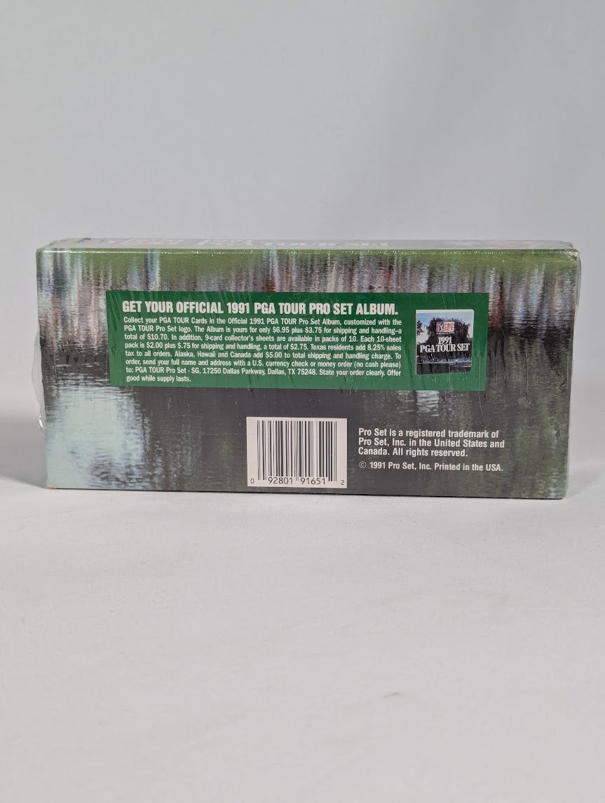PGA Tour Pro Set 1991 Trading Card Booster Box (Sealed)
