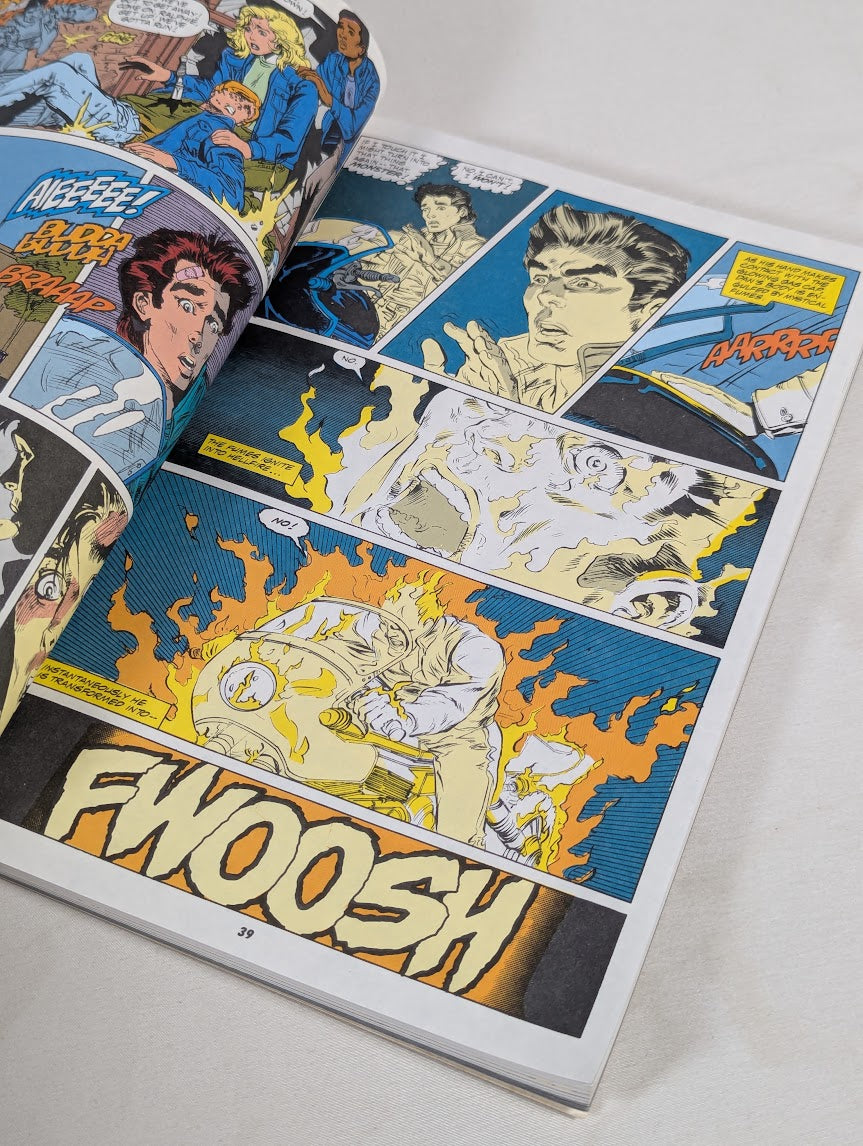 Marvel Ghost Rider Resurrected 1991 Graphic Novel (First Printing)