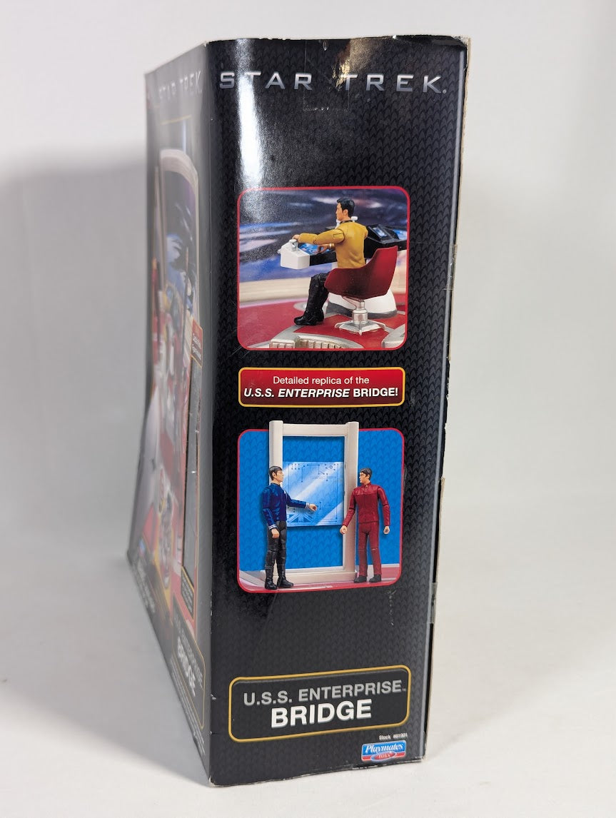 Star Trek USS Enterprise Bridge (With Captain Kirk Figure) 2009 Playmates Playset