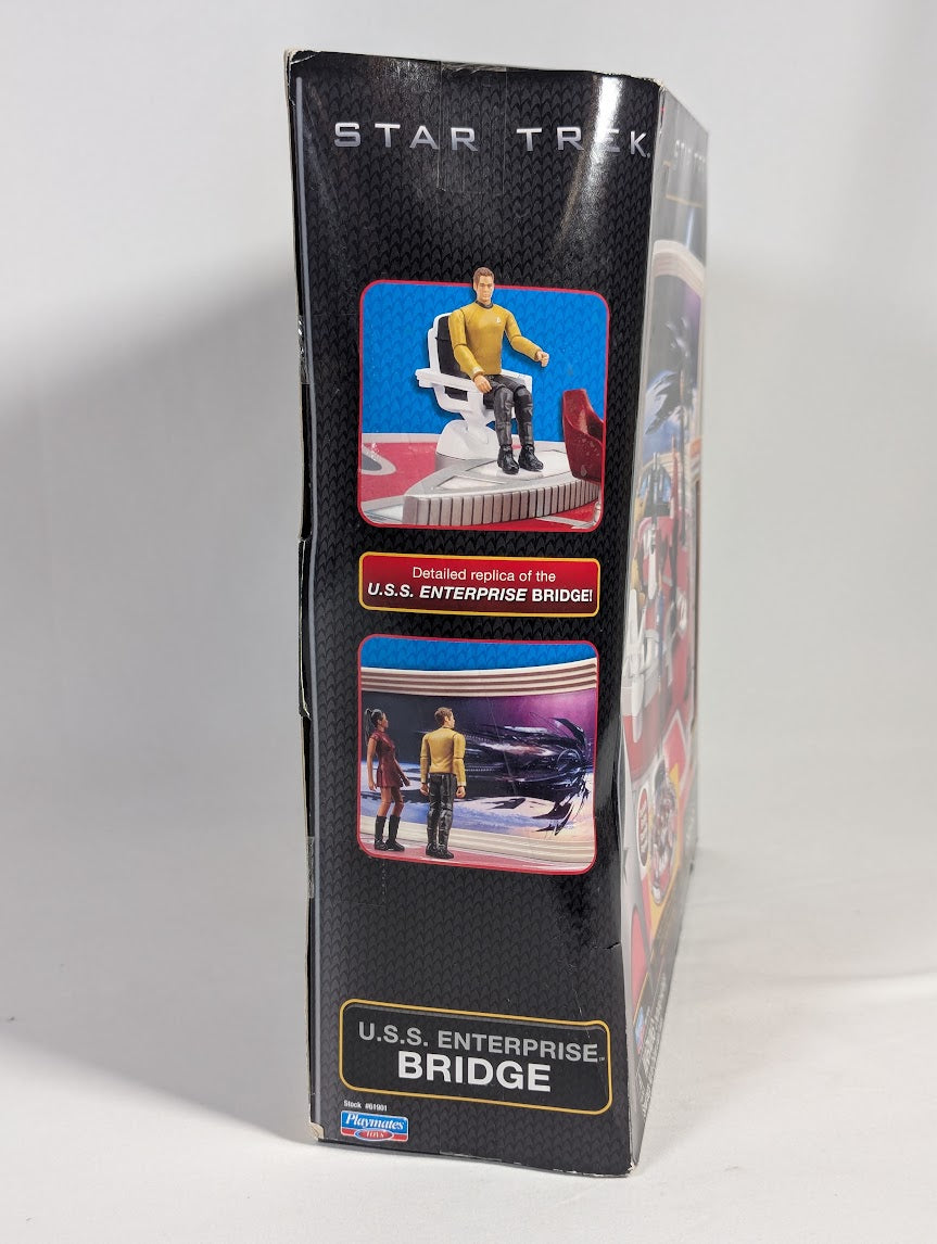Star Trek USS Enterprise Bridge (With Captain Kirk Figure) 2009 Playmates Playset