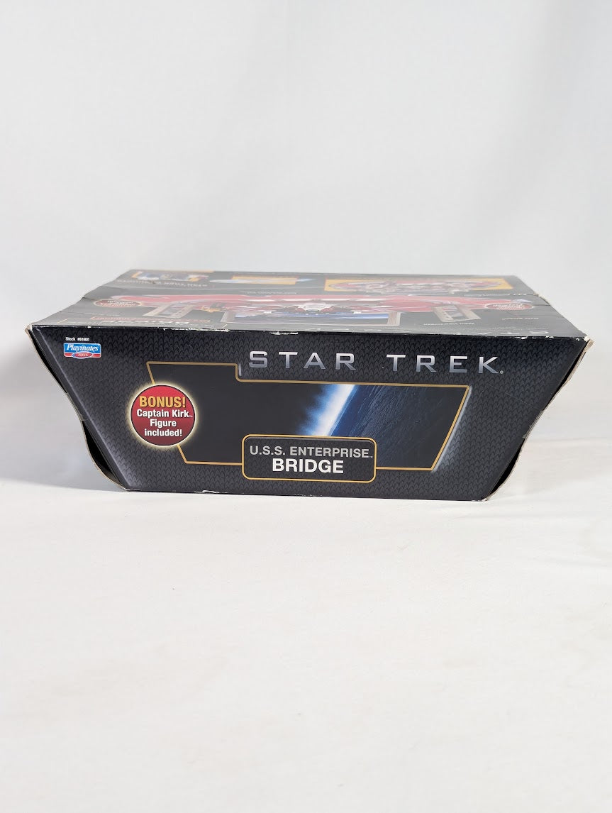 Star Trek USS Enterprise Bridge (With Captain Kirk Figure) 2009 Playmates Playset