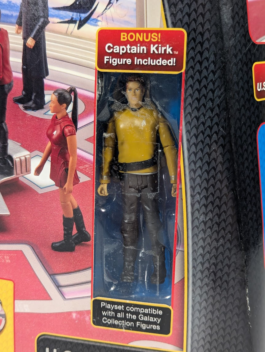 Star Trek USS Enterprise Bridge (With Captain Kirk Figure) 2009 Playmates Playset
