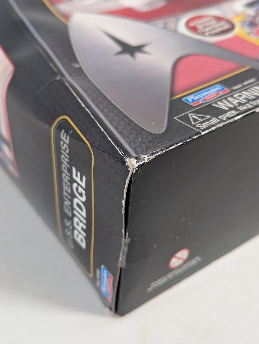 Star Trek USS Enterprise Bridge (With Captain Kirk Figure) 2009 Playmates Playset