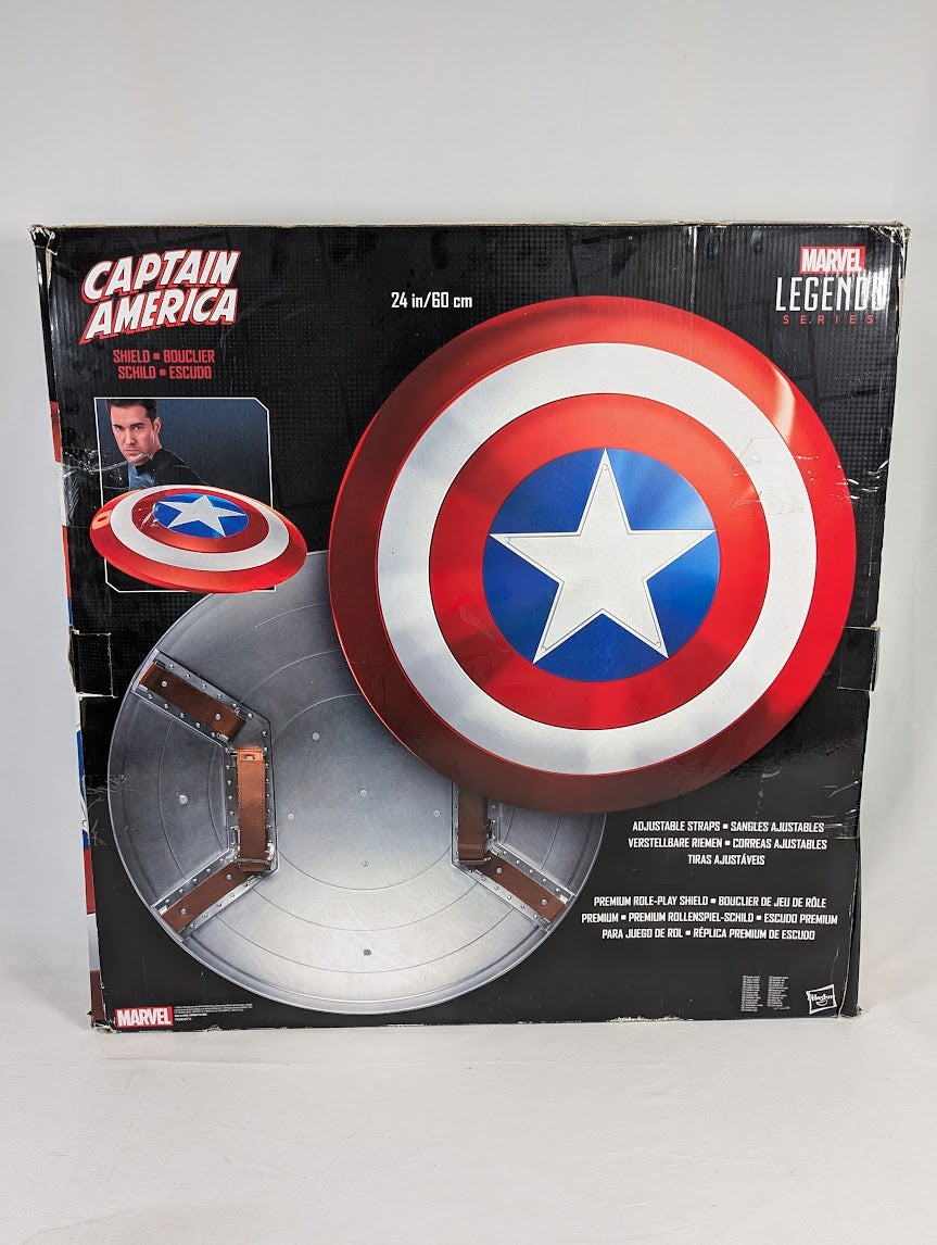 Marvel Legends 80 Years Captain America 1:1 Scale 24" 2019 Hasbro Replica Shield