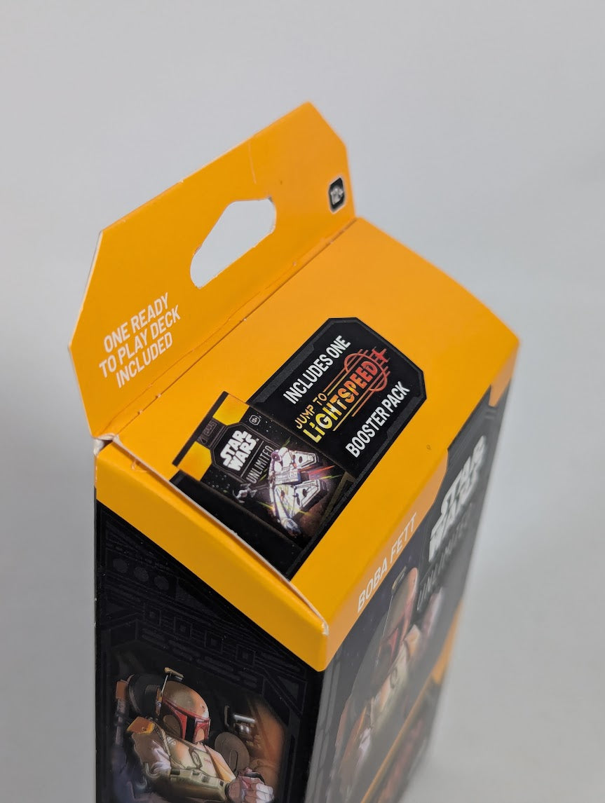 Star Wars Unlimited Jump to Lightspeed Boba Fett Spotlight Deck