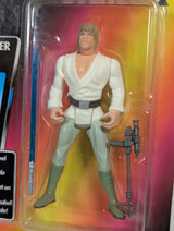 Star Wars Luke Skywalker (1995), Han Solo (1995) & Han Solo in Endor Gear (1996) Kenner Action Figure Bundle