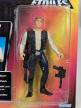 Star Wars Luke Skywalker (1995), Han Solo (1995) & Han Solo in Endor Gear (1996) Kenner Action Figure Bundle