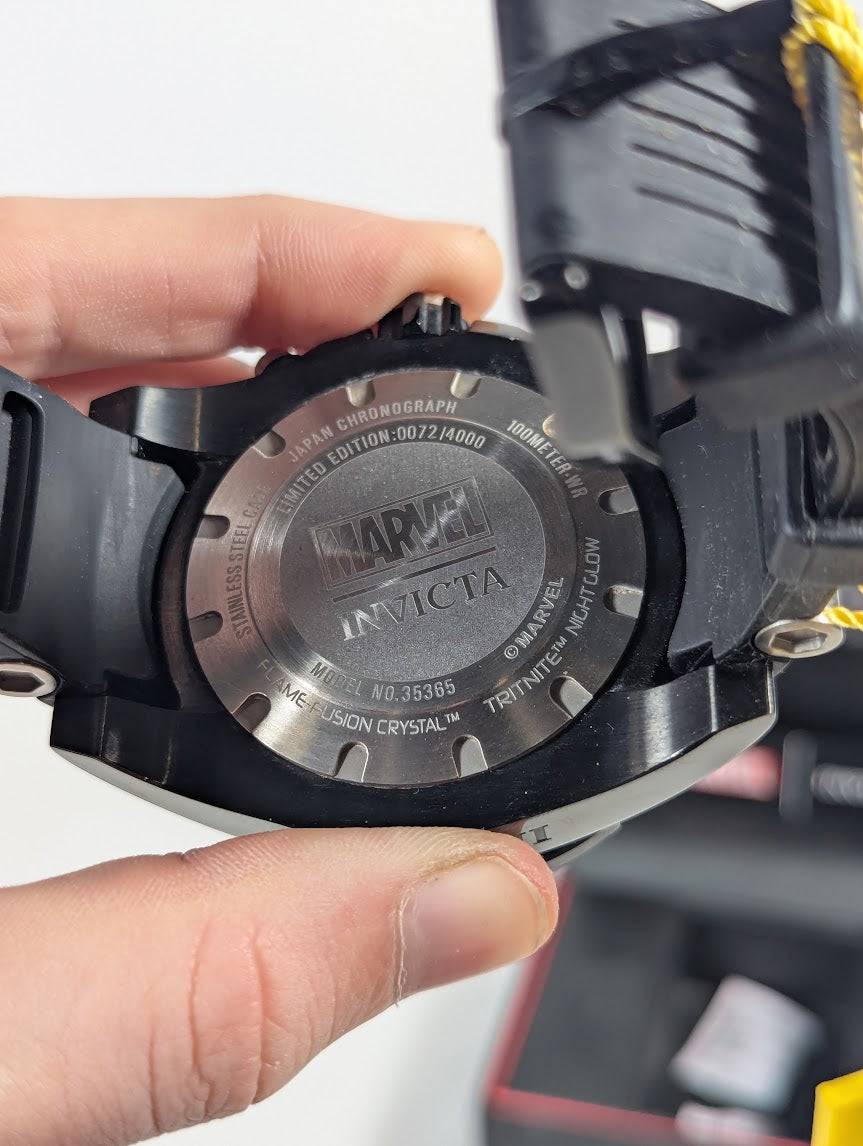 Marvel x Invicta The Punisher Limited Edition 72/4000 Watch (Model 35365)