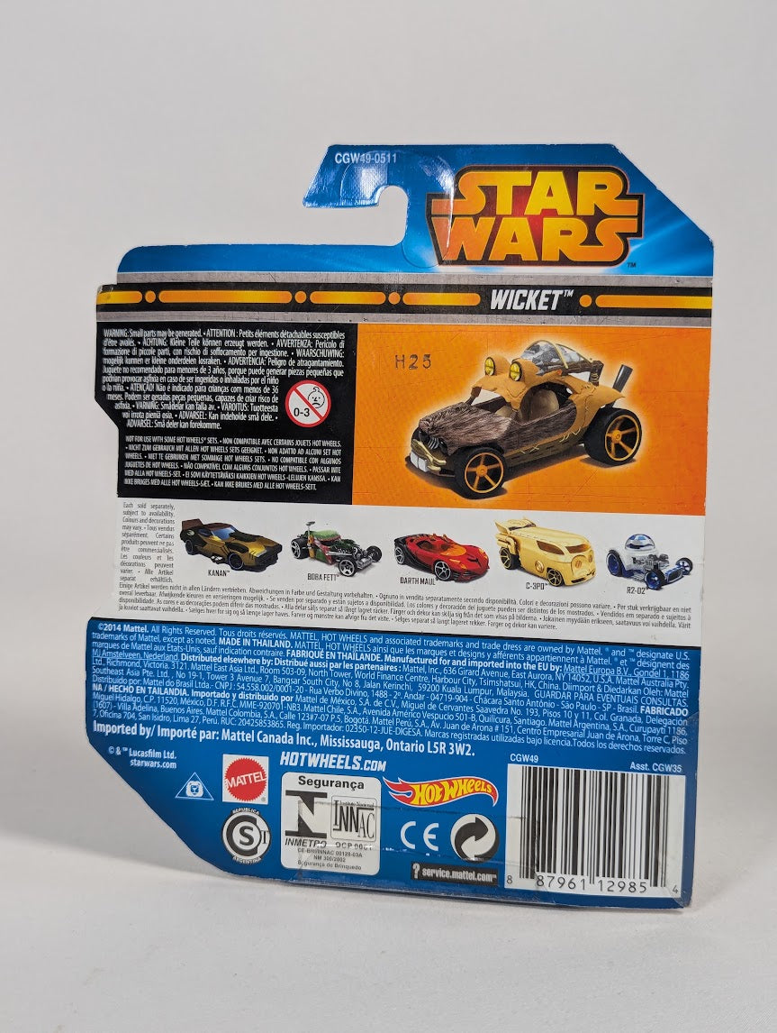 Star Wars Hot Wheels Bundle of 14 Cars / Ships
