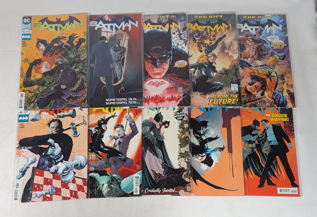 DC Comics Batman (2016) Issues 1 - 81 (Missing 21, 22, 64 & 65) Comic Book Bundle
