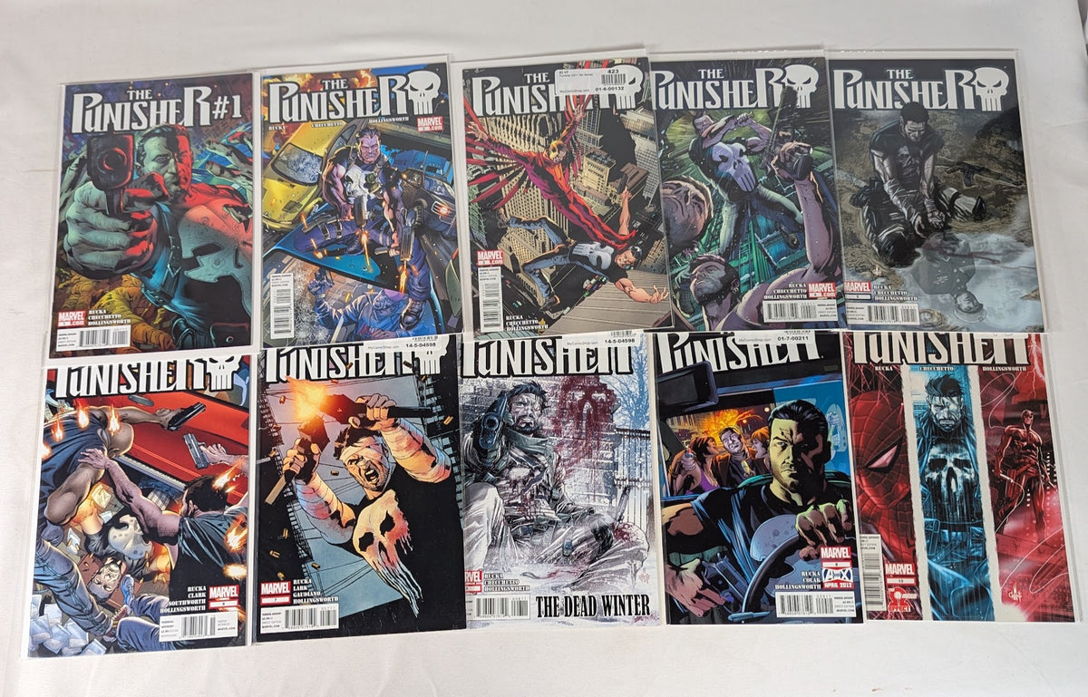 Marvel The Punisher (2011) Issues 1 - 16 Comic Book Bundle