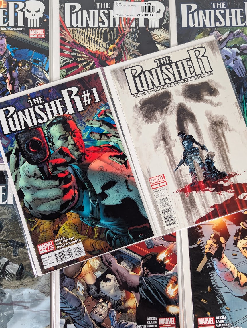Marvel The Punisher (2011) Issues 1 - 16 Comic Book Bundle