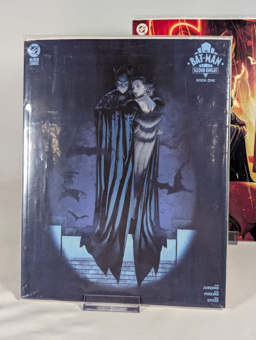 DC Comics The Bat-Man Second Knight (2025) Issues 1 - 3 Comic Book Bundle (Cover B Marc Aspinall)