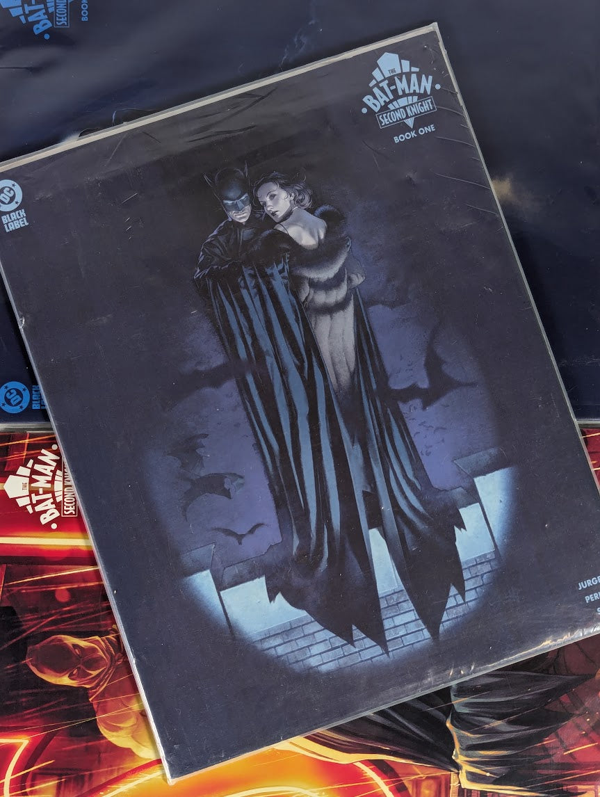DC Comics The Bat-Man Second Knight (2025) Issues 1 - 3 Comic Book Bundle (Cover B Marc Aspinall)