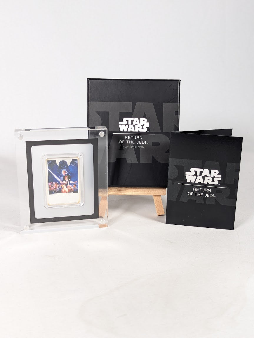 Star Wars Return of the Jedi 2017 NIUE New Zealand Mint Poster Collection 1 oz Silver Coin