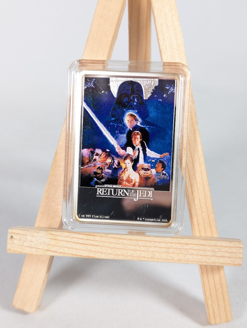 Star Wars Return of the Jedi 2017 NIUE New Zealand Mint Poster Collection 1 oz Silver Coin