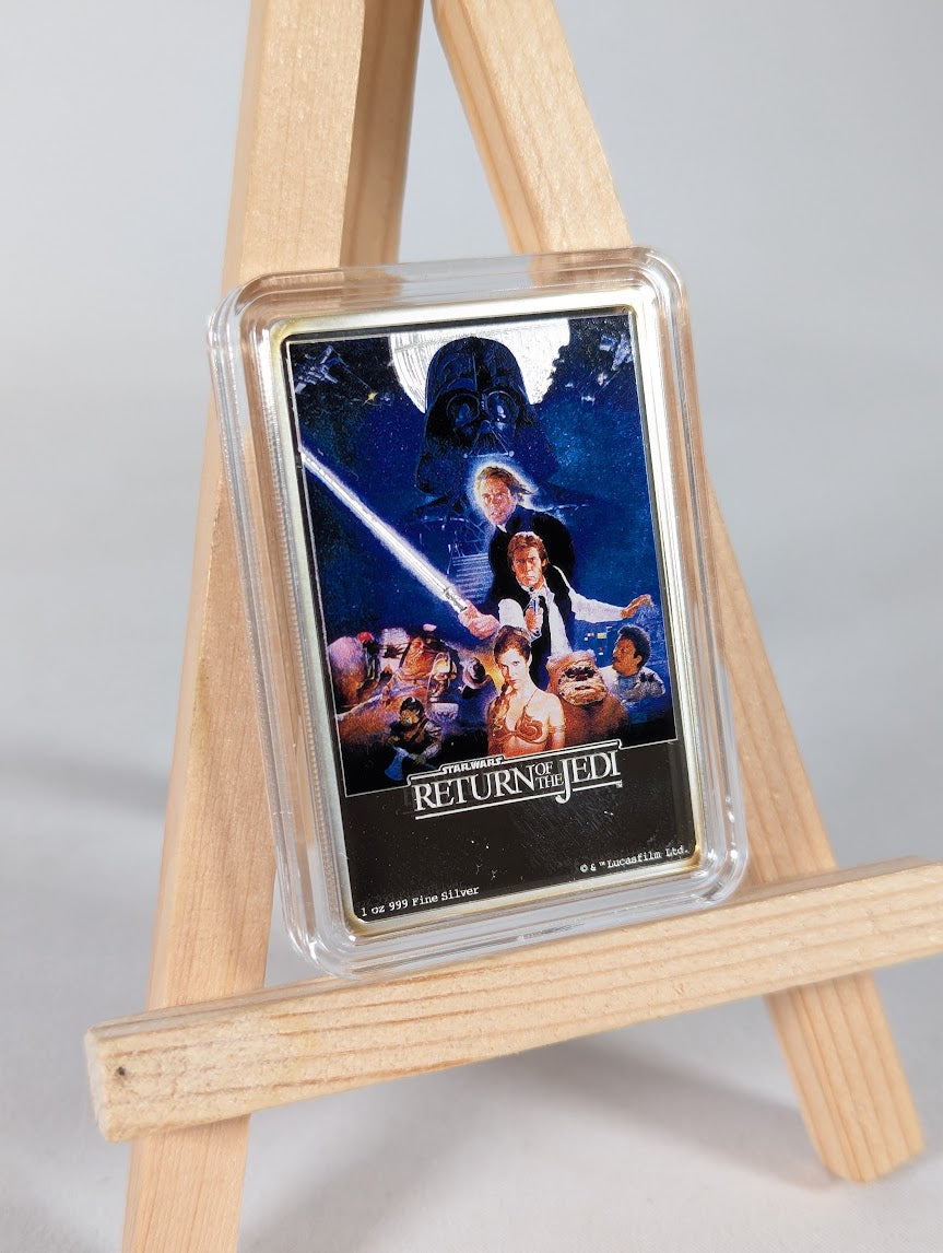 Star Wars Return of the Jedi 2017 NIUE New Zealand Mint Poster Collection 1 oz Silver Coin