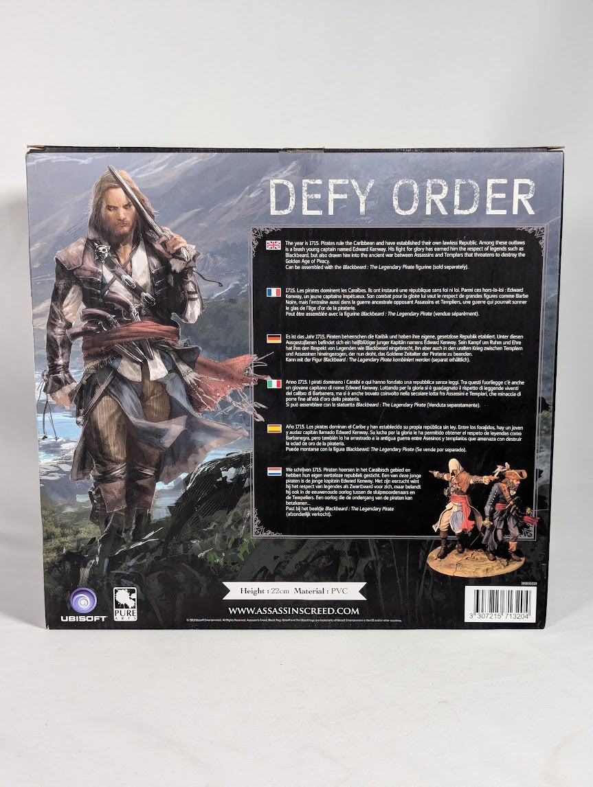 Assassin's Creed IV Black Flag Edward Kenway The Assassin Pirate PureArts 22cm Statue