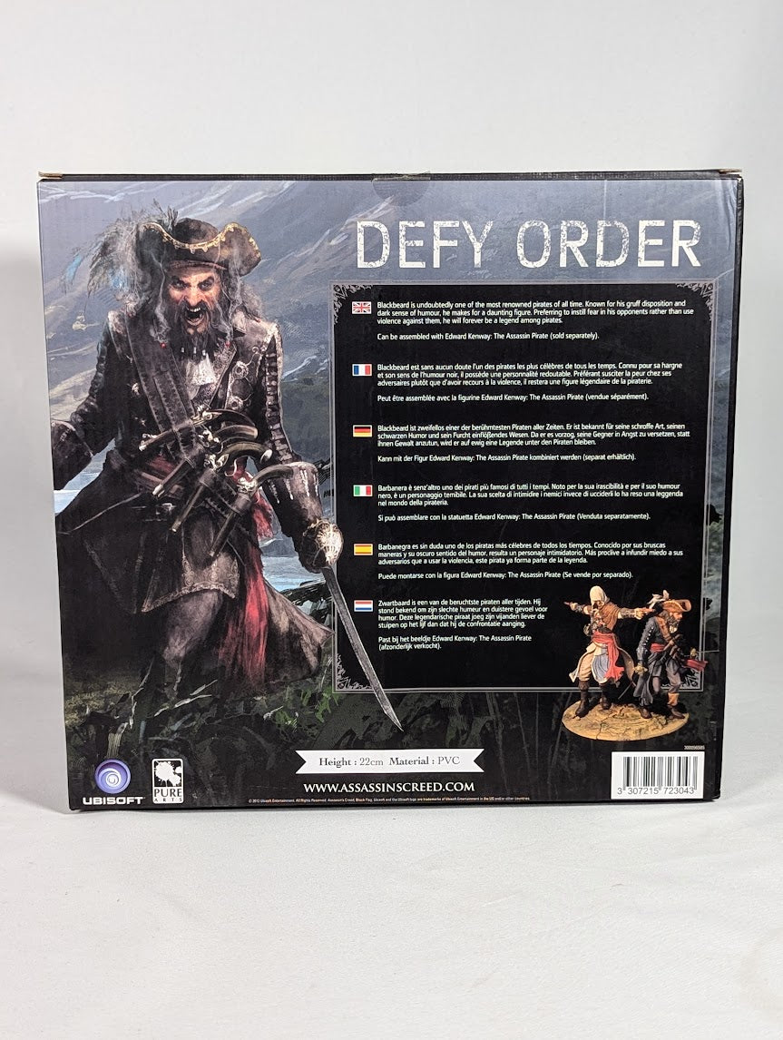 Assassin's Creed IV Black Flag Blackbeard The Legendary Pirate PureArts 22cm Statue