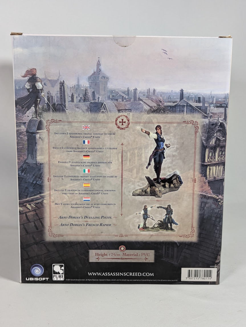 Assassin's Creed Unity Elise The Fiery Templar PureArts 24cm Statue