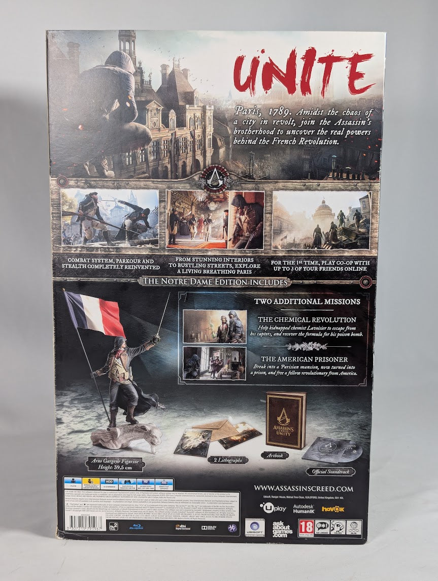 Assassin's Creed Unity Notre Dame Collector's Edition PS4