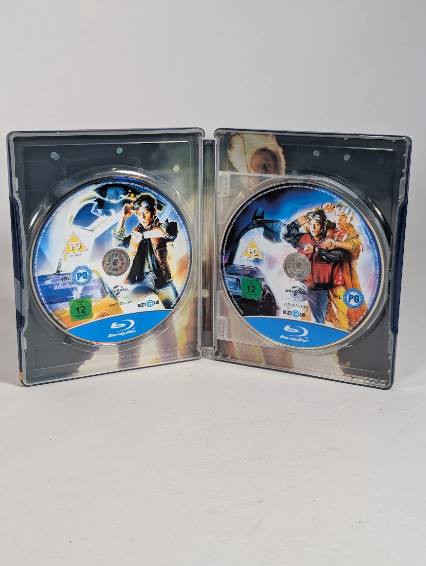 Back to the Future 30th Anniversary Trilogy Blu Ray Steelbook