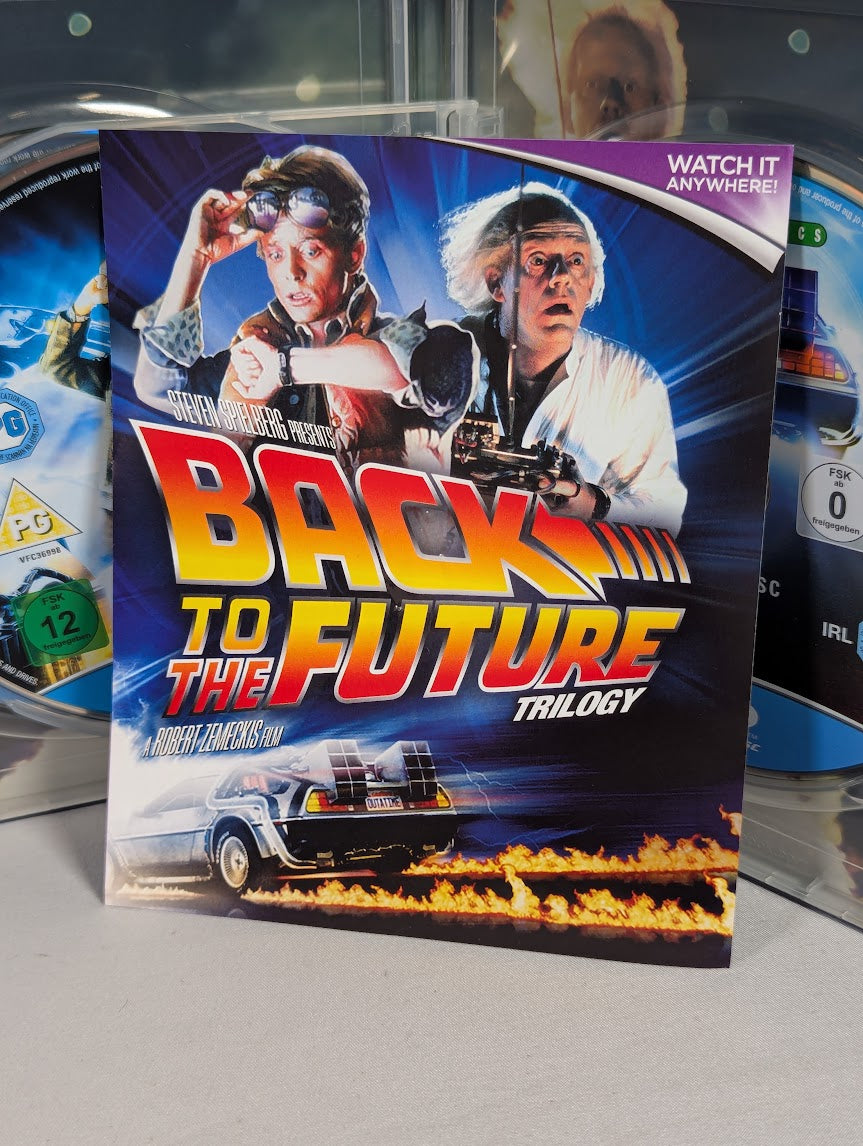 Back to the Future 30th Anniversary Trilogy Blu Ray Steelbook