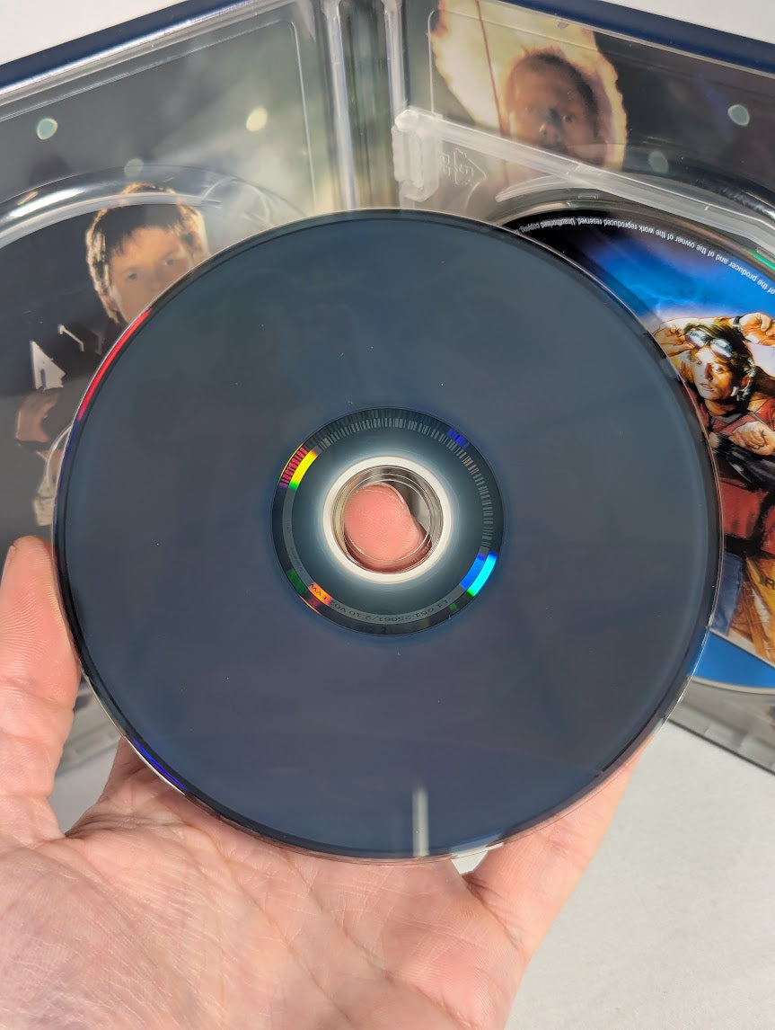 Back to the Future 30th Anniversary Trilogy Blu Ray Steelbook
