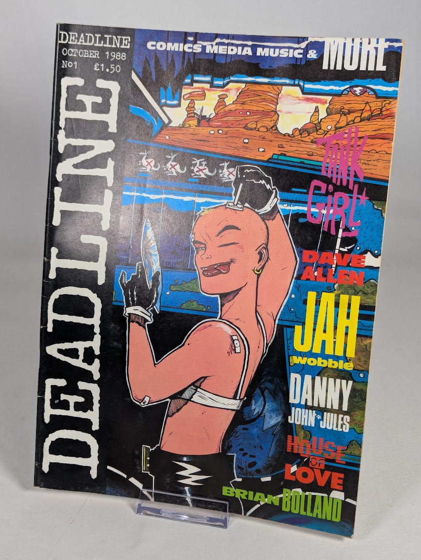 Deadline (1988) Issues 1 - 11 (First Appearance of Tank Girl) Magazine Bundle