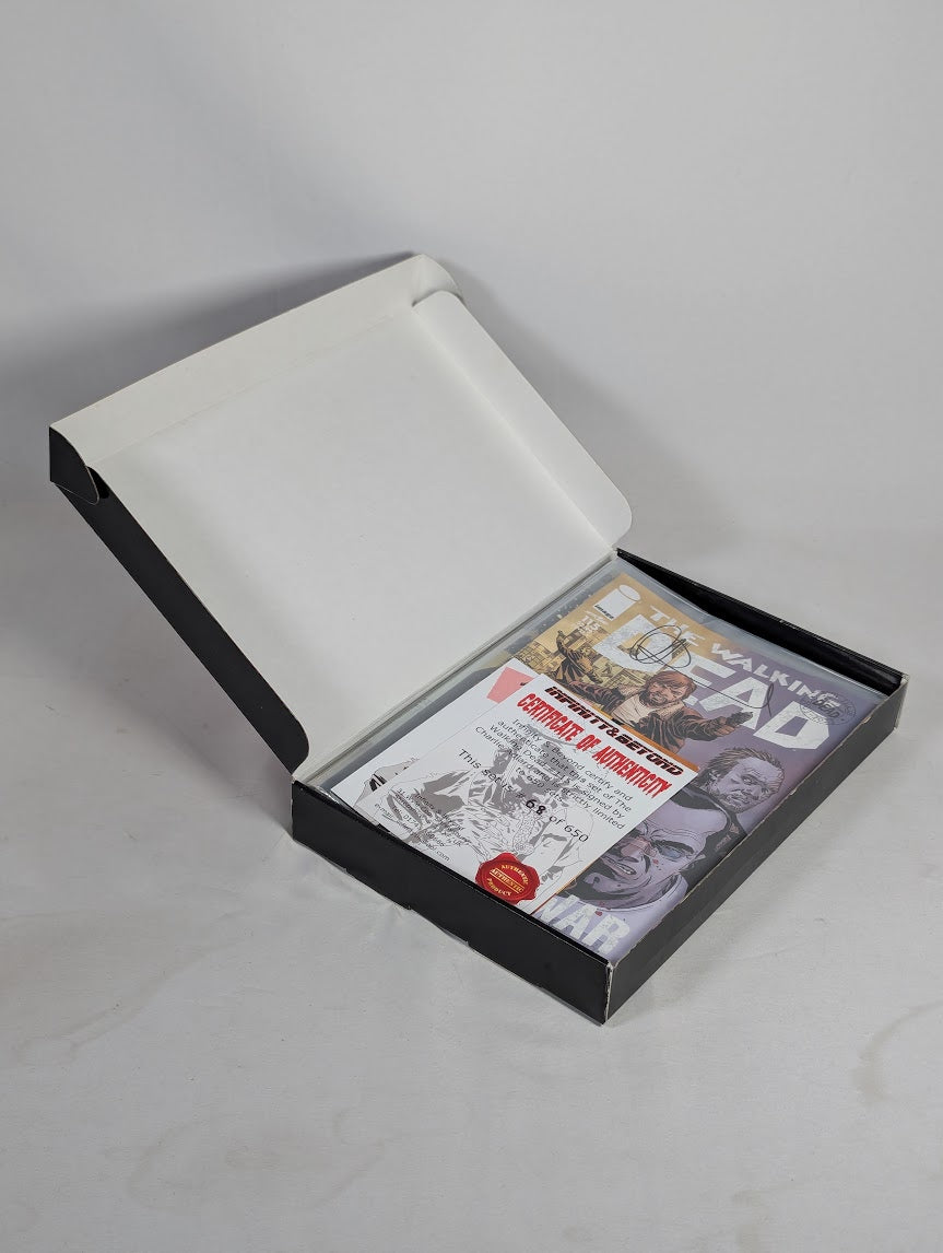 The Walking Dead 2003 - 2013 Ten Year Anniversary Charlie Adlard Signed Comic Book Box Set (Includes 14 Variant Covers) (Limited Edition 68 / 650)