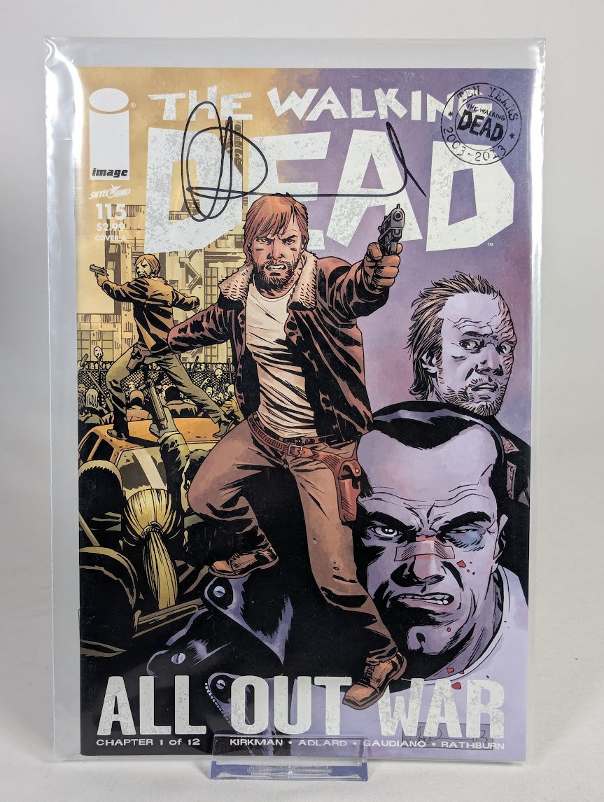The Walking Dead 2003 - 2013 Ten Year Anniversary Charlie Adlard Signed Comic Book Box Set (Includes 14 Variant Covers) (Limited Edition 68 / 650)