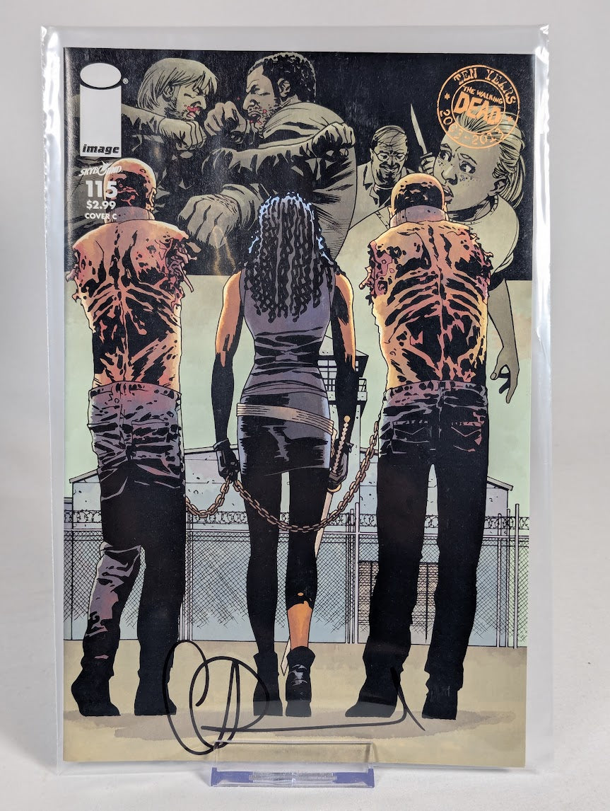 The Walking Dead 2003 - 2013 Ten Year Anniversary Charlie Adlard Signed Comic Book Box Set (Includes 14 Variant Covers) (Limited Edition 68 / 650)