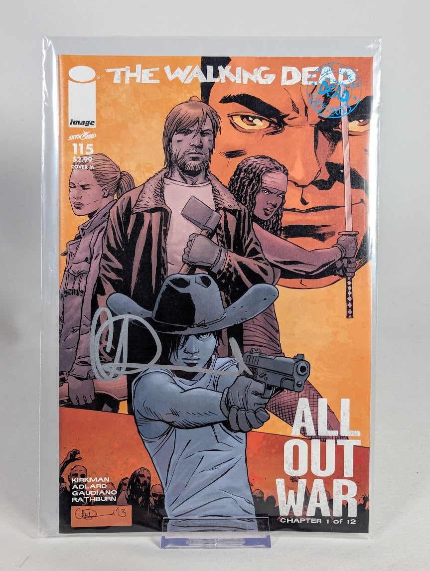 The Walking Dead 2003 - 2013 Ten Year Anniversary Charlie Adlard Signed Comic Book Box Set (Includes 14 Variant Covers) (Limited Edition 68 / 650)